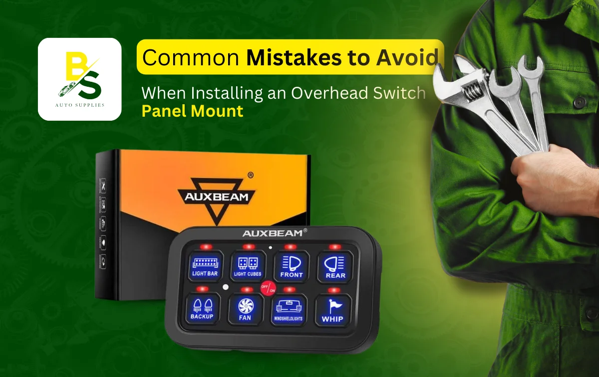 Common Mistakes to Avoid When Installing an Overhead Switch Panel Mount