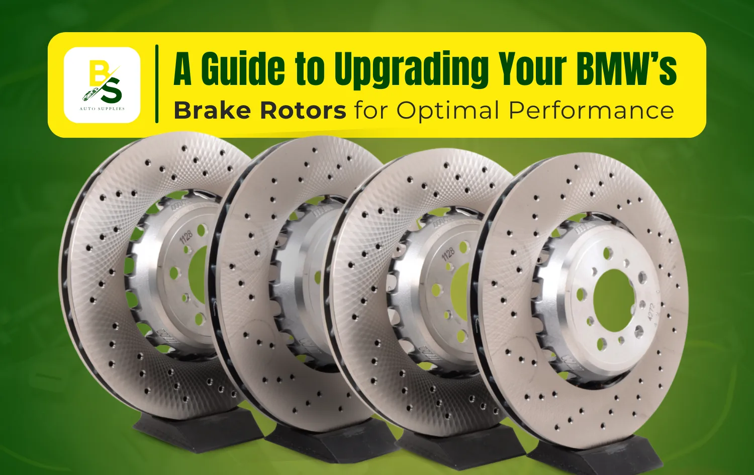 A Guide to Upgrading Your BMW’s Brake Rotors for Optimal Performance