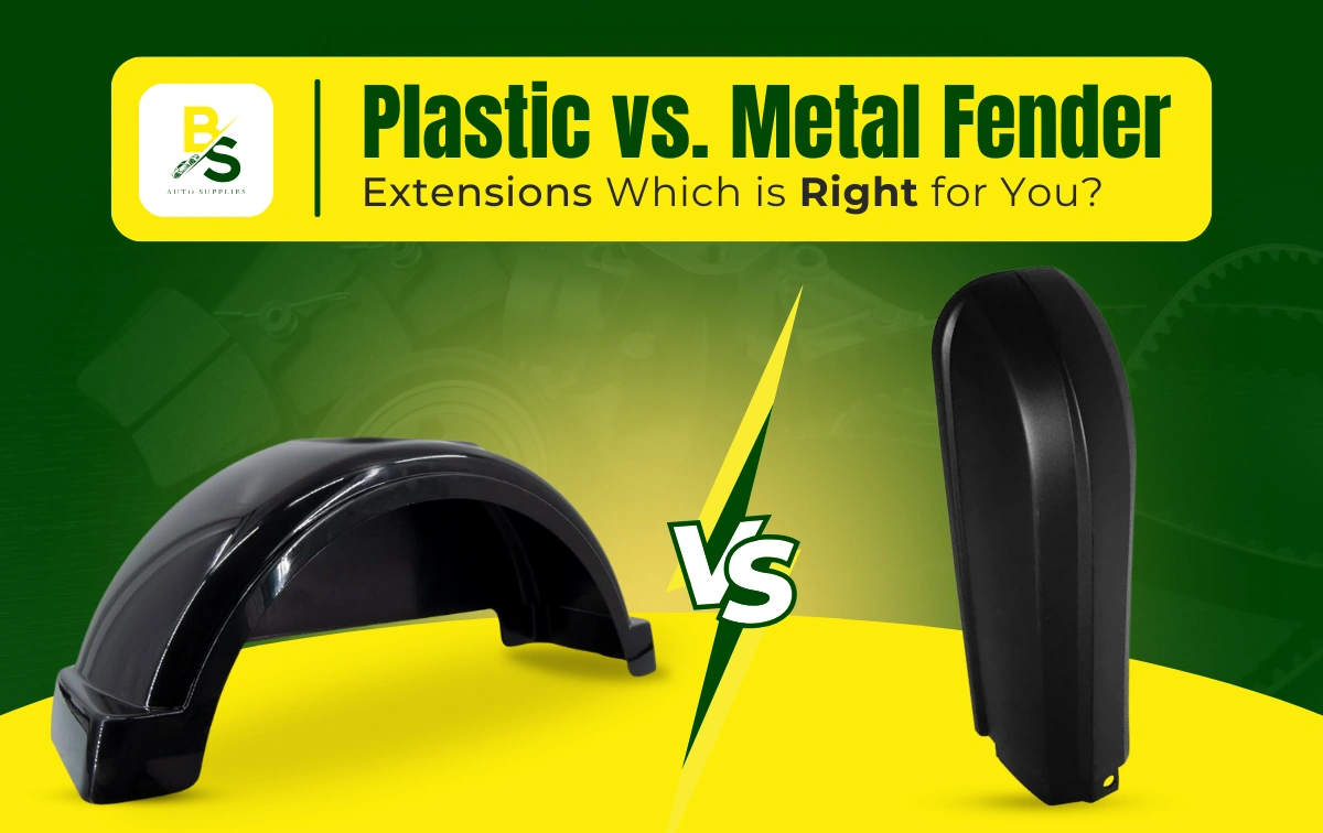 Plastic vs. Metal Fender Extensions: Which is Right for You?