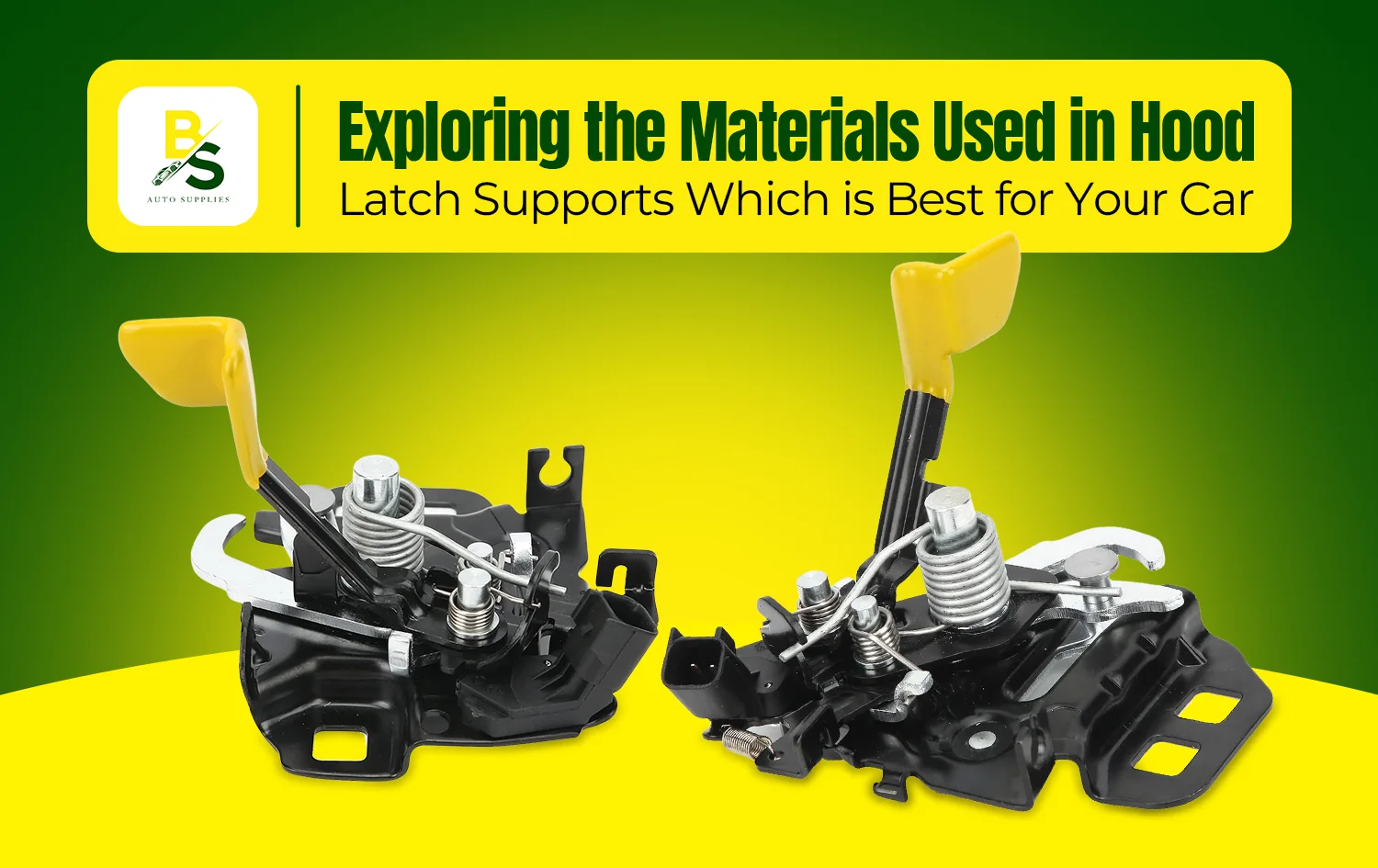 Exploring the Materials Used in Hood Latch Supports: Which is Best for Your Car?