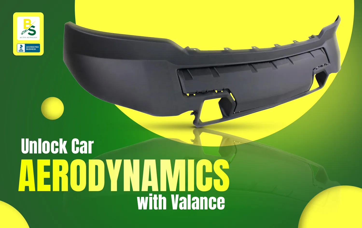 Beyond Looks: How a High-Quality Valance Improves Your Car's Aerodynamics and Fuel Efficiency