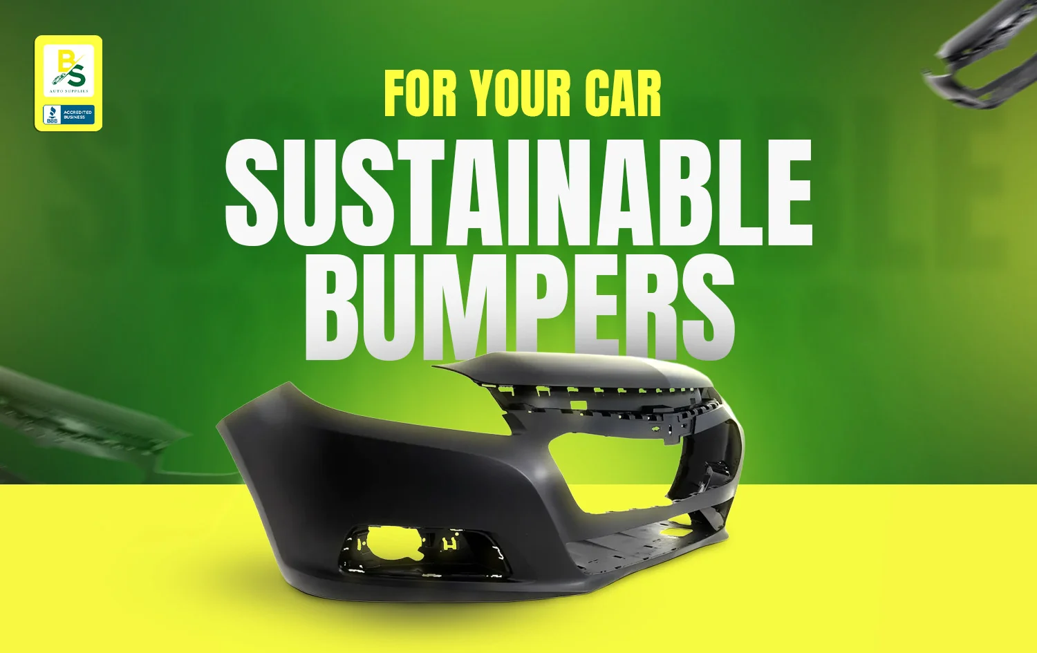 Eco-Friendly Front Bumper Covers: Sustainable Choices for Cars