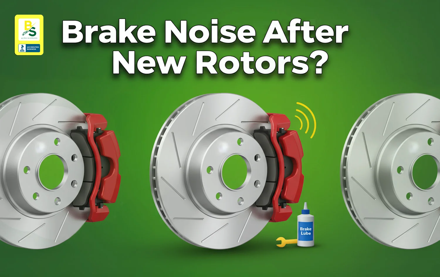 How to Eliminate Brake Noise After Installing New Front Rotors