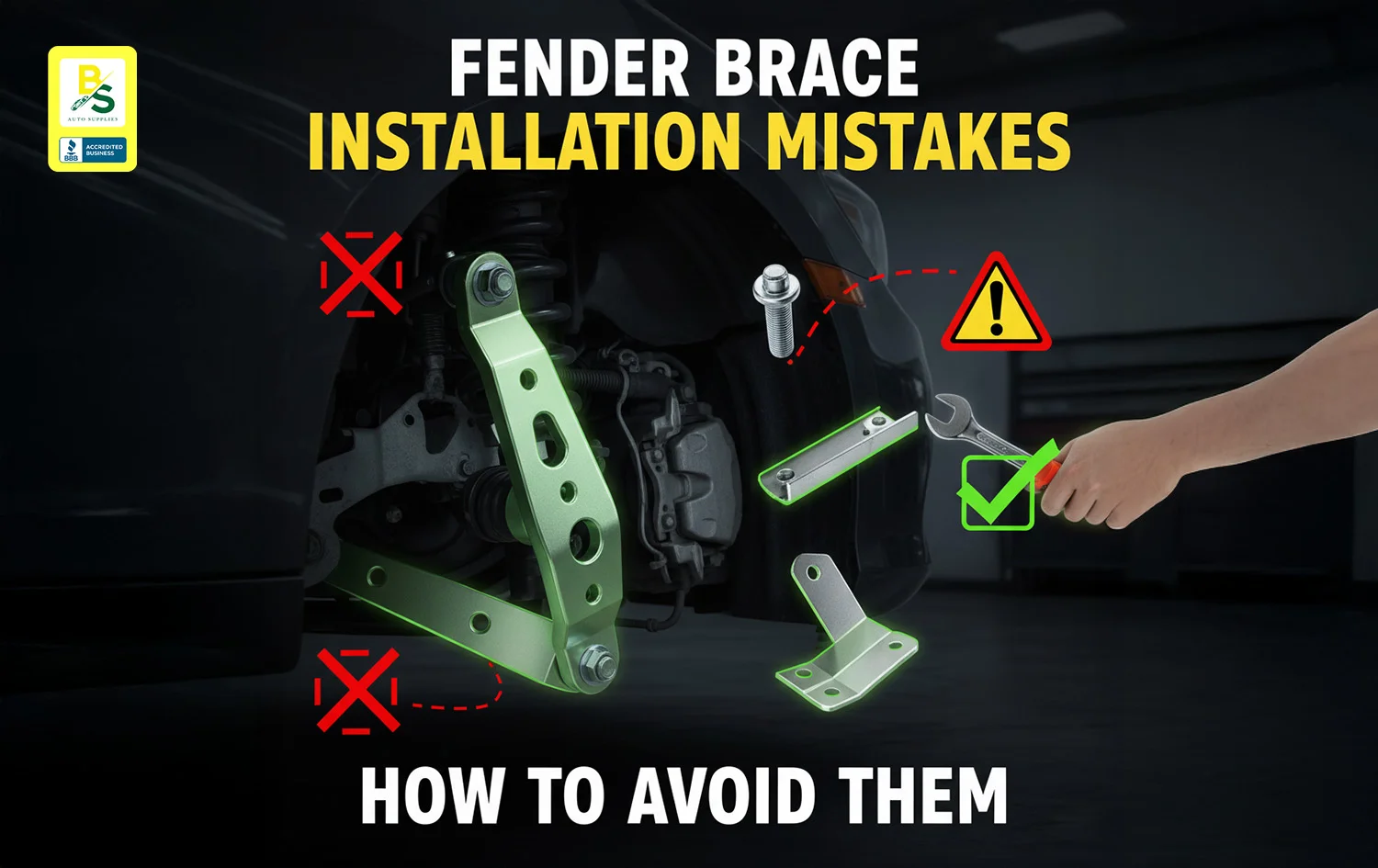 Common Fender Brace Installation Mistakes and How to Avoid Them