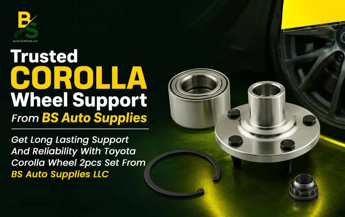 Get Long-Lasting Support and Reliability with Toyota Corolla Wheel 2pcs Set from BS Auto Supplies LLC