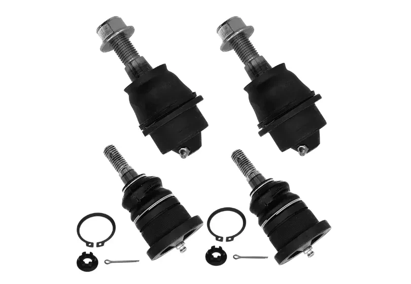 4 Pc Front Upper & Lower Ball Joint