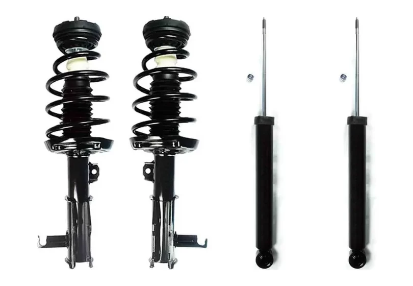 front and rear struts