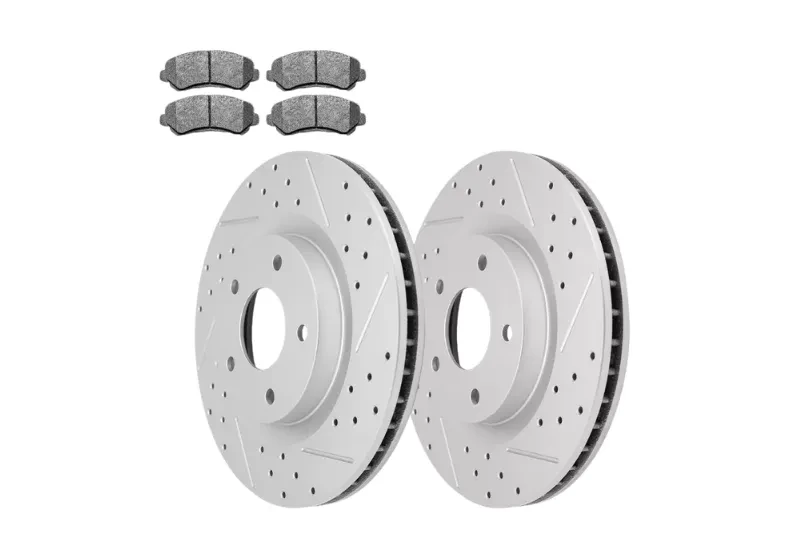 Front Rotors and Brake Pads for Nissan Titan – OEM Replacement Kit