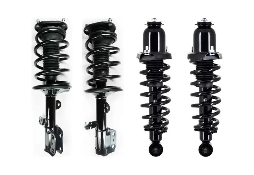 Set 4 Front+Rear Complete Shock Struts