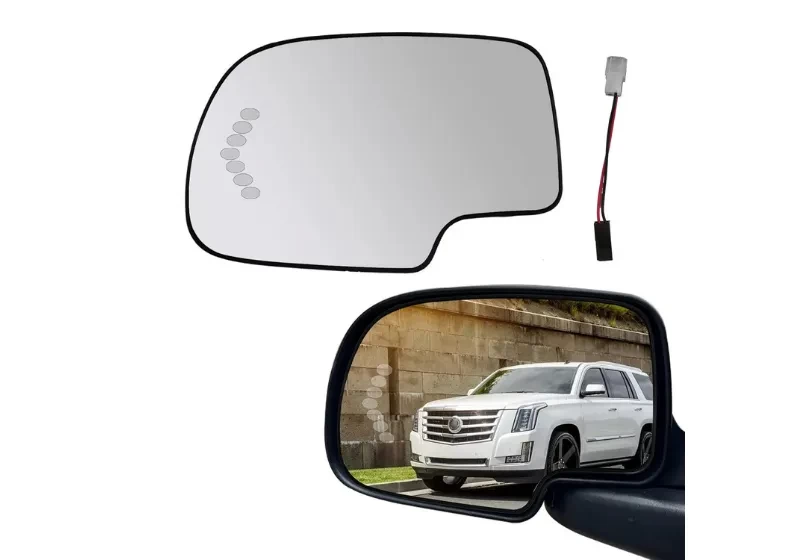 Side View Mirror Power Heated Driver Side